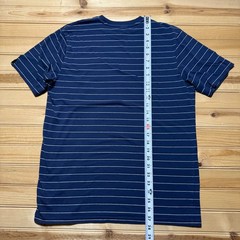 Oakley Regular Fit Horizontal Striped Pattern Surf Skate T-Shirt Men’s Large