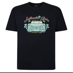 NEW IN ESPIONAGE BLACK CUBA TEE SHIRT T403 2XL3XL 4XL5XL6XL7XL8XL