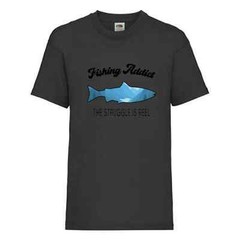 Fishing Addict The Struggle Humour Novelty T Shirt Various Colours And Sizes