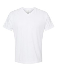 Tultex 207 Men’s Poly-Rich V-Neck T-Shirt