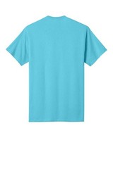NEW! PC54 Port & Co Cotton Tee – AQUATIC BLUE – Wholesale Lot BLANK