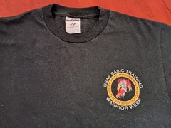 USAF Basic Training WARRIOR WEEK T-Shirt 1990’s Men’s size M US Air Force