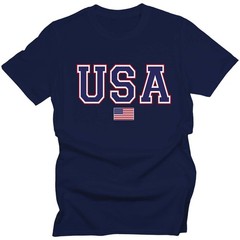 Patriotic American USA Graphic Tee | USA T-shirt | USA Flag T-shirt