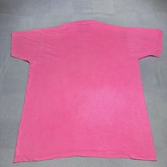 Vintage 1980s POW MIA You Are Not Forgotten Pink Screen Stars T-Shirt Size 3XL