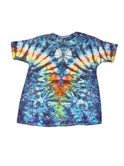 NEW 2 Large Hand Dyed Tie Dye Shirts hippie grateful dead phish billy strings
