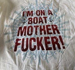 Anvil Men’s Kid Rock’s Chillin The Most Cruise 2011 White Shirt Size Large