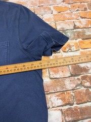 J Crew Vintage Jersey Relaxed Crew Neck Cotton Pocket T-Shirt Mens Large Blue