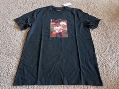 Nike Air Jordan retro 1 i OG Jumpman Chicago Bulls 23 t shirt black young MJ XL