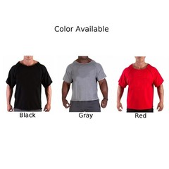 Bodybuilding Shirts Casual Cotton Fitness Gym Men’s Round Neck T-shirt