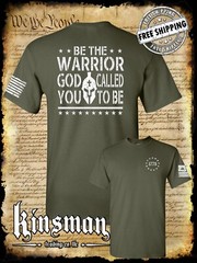 Be The Warrior God Called You To Be 2-Sided T-Shirt 2nd Amendment USA Military