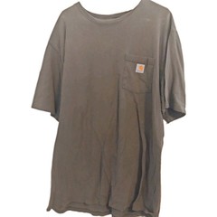 Lot of 6 Carhartt K87 Pocket T-Shirts XL TALL Original Fit Workwear