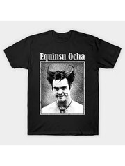 White Demon King _ Equinsu Ocha – Ace Ventura Men’S 100% Cotton Heat Transfer T-