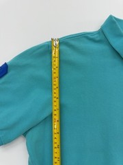 U.S. Polo Assn. Boys Turquoise Polo Shirt Size L Regular