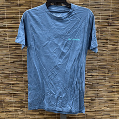 Columbia Mens Crewneck Logo Graphic T-Shirt Size S