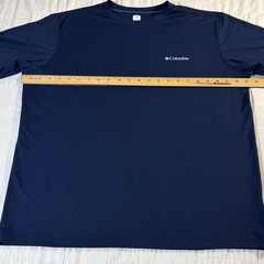 Columbia Navy Omni-Freeze Zero Performance Shirt Men’s Large Cooling Tee