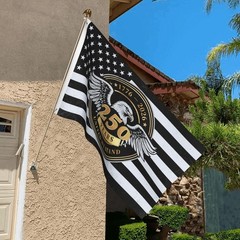 250th Anniversary American Flag 3×5 Ft (1776-2026), Black and White USA Flag wit
