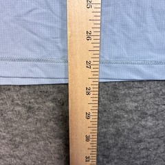 32 Degrees Cool Long Sleeve Shirt Mens XL Blue Gray Performance Mesh Crew Neck