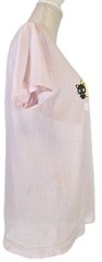 Sanrio Hello Kitty T-Shirt Mens S (34-36) Pink Graphic Lightweight Knit Cotton