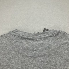 Le Tigre Men’s Flocked Big Tiger Graphic T-Shirt Cotton Long Sleeve Gray Size XL