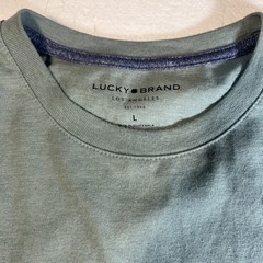 Lucky Brand Blank Shirt Green Mens Large