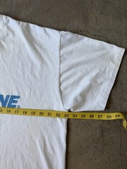 ONEITA Men’s XL Baby Blue Bank One Logo Graphic Crew Neck T-Shirt