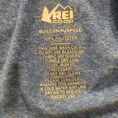 REI Co-Op T Shirt Tee Men’s XL Long Sleeve Blue Active Pursuits Gym