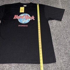 Vintage Hard Rock Cafe Shanghai Graphic Print T-Shirt XL Black New With Tag