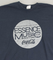 Essence Music Festival Shirt Mens XL Black 2009 Coca Cola New Orleans NOLA