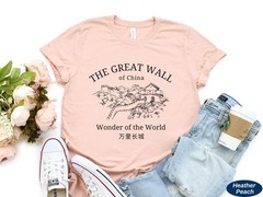 The Great Wall of China Shirt Travel Gift for China Trip Lovers Souvenir Tee