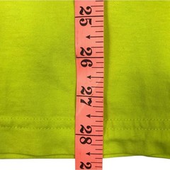 PSYCHO BUNNY Pima Cotton Classic Crewneck T-Shirt Men 7 (XL) Lime Everyday Boho
