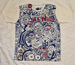 Mirror Brand T Shirt Multi Faces Meditation Yoga Beach PsyTrance Festival XL