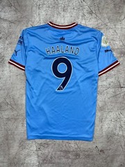 Puma Manchester City Haaland 9 Mens Jersey T-Shirt Size M