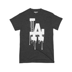 Hip Hop Men’s T-Shirt Crenshaw LA Drip California Los Angeles Graphic Design