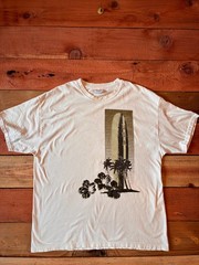 Y2K USA Surf T Shirt XL Hanes Heavyweight Vintage Beach Hawaiian Tee