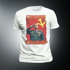 Comrade Trump T-Shirt Anti Men’s Russian Asset Political Parody EPIPHANY Design