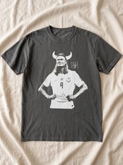 Vintage 90s Erling Haaland Shirt, Norway Soccer Comfort Colors Jersey