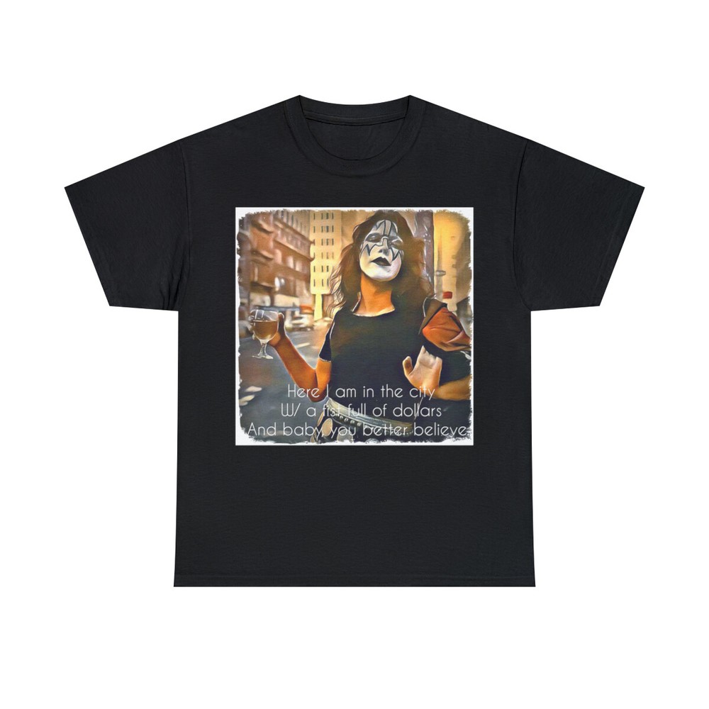 KISS Ace Frehley NY Groove Men’s Short Sleeve Tee