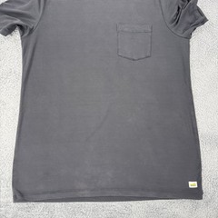 Vuori Feather Pocket Tee Men’s Large Gray Stretch Activewear Stretch