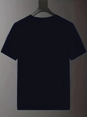 Crew Neck Short Sleeve T-Shirt | Colorful Geometric Number Pattern, Casual Style