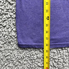 John Carpenters Halloween Shirt Mens Large Purple Everyone Deserves A Scare Crew