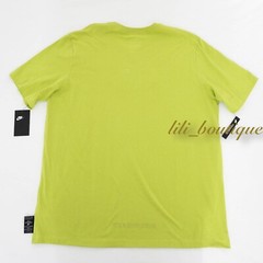 NWT Nike CW4752-308 Men NSW Air Max Tee Shirt Cotton Bright Cactus Multi Size M