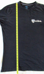 Kuhl T Shirt Men’s L Large Wildfibre Distressed Logo Split Hem Preppy Gorpcore