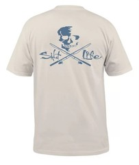 Salt Life Men’s “Skull and Poles”, Short Sleeve Graphic T-Shirt, Lg or XL