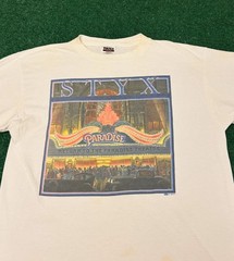 Vintage 90s STYX Band Tee Return To Paradise Theater 1996 Tour VTG Shirt Mens XL
