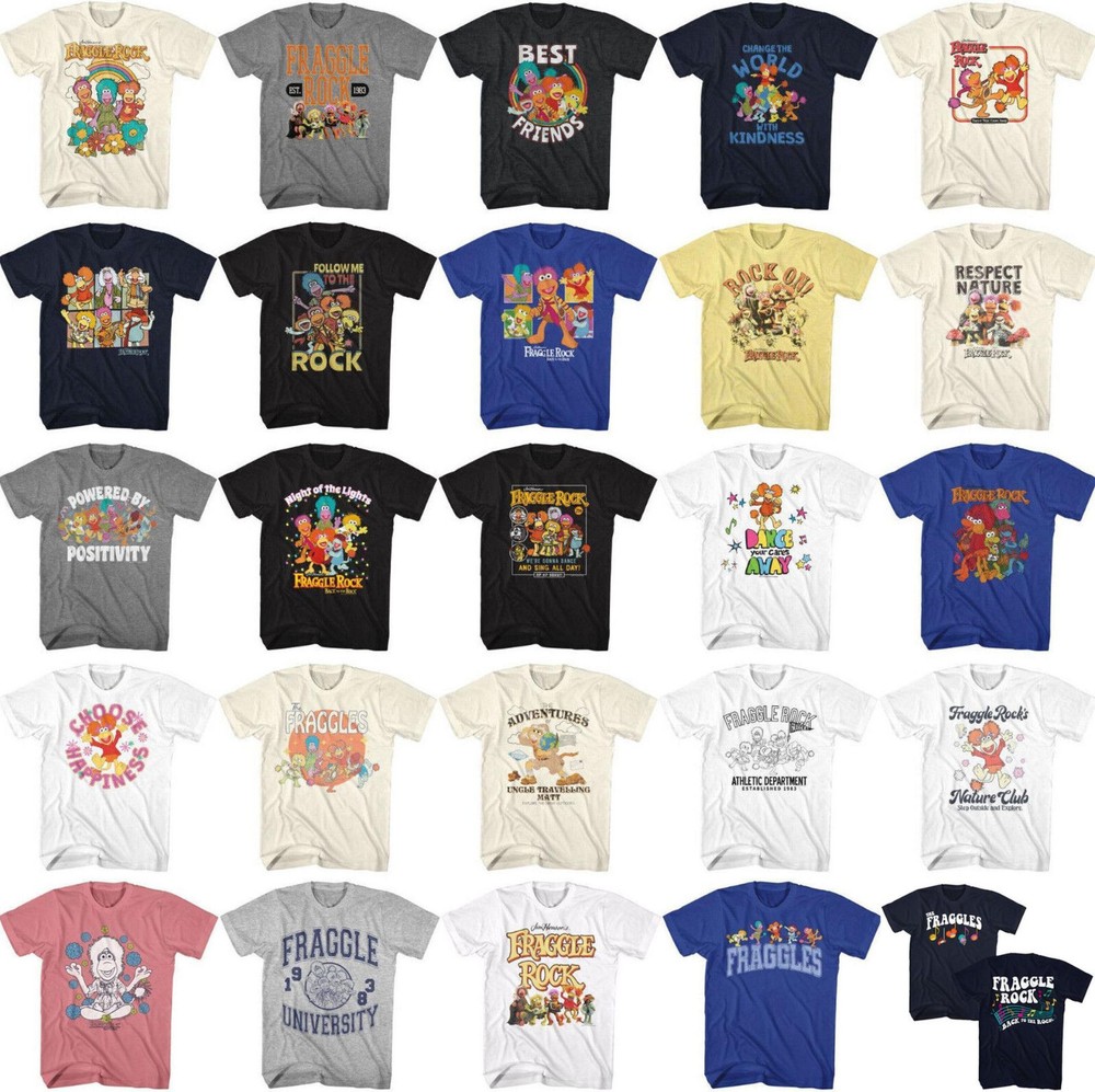 Pre-Sell Fraggle Rock Tv Show Licensed T-Shirt #1