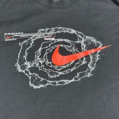 Nike Deep Spaces Graphic T-Shirt Black Red Galaxy Mens Size S