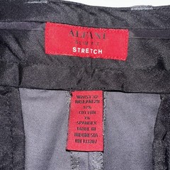 NWT Alfani Men’s 32 X 29 Gray Stretch Slim Fit Flat Front Dress Pants $60