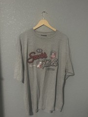 Vintage Southpole Authentic Collection Gray Graphic T-Shirt XL
