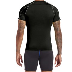 Compression T-Shirt Men’s Short Sleeve Gym Fitness Running Training Sports Top