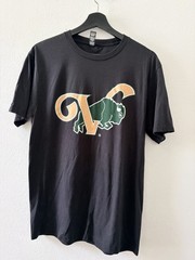 District Perfect Tri Tee Men’s Medium Black Graphic T-Shirt Buffalo GV Logo